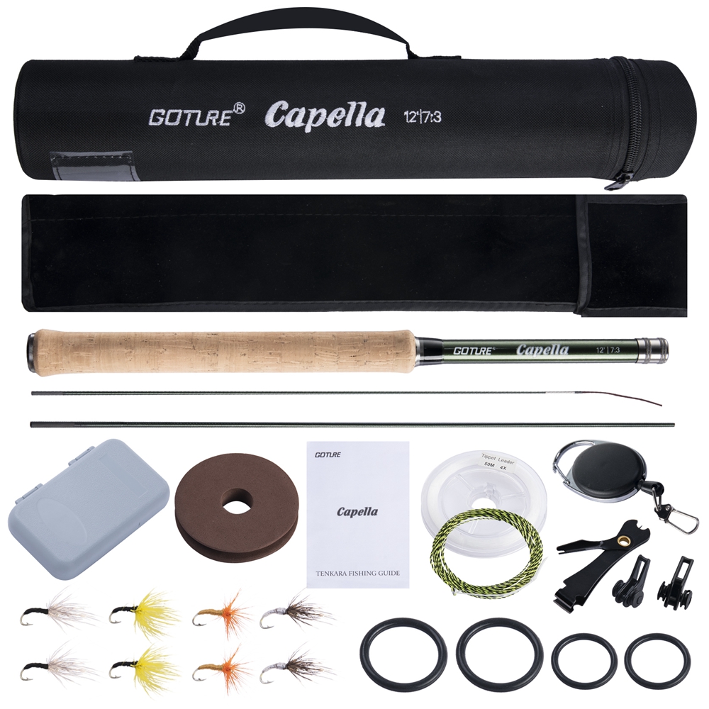 Fishing Rod Fly - Goture Tenkara Canna da pesca a
