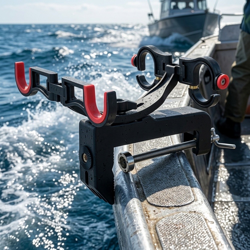 Fishing Rod Boat - Portacanna da Pesca a Doppia Testa