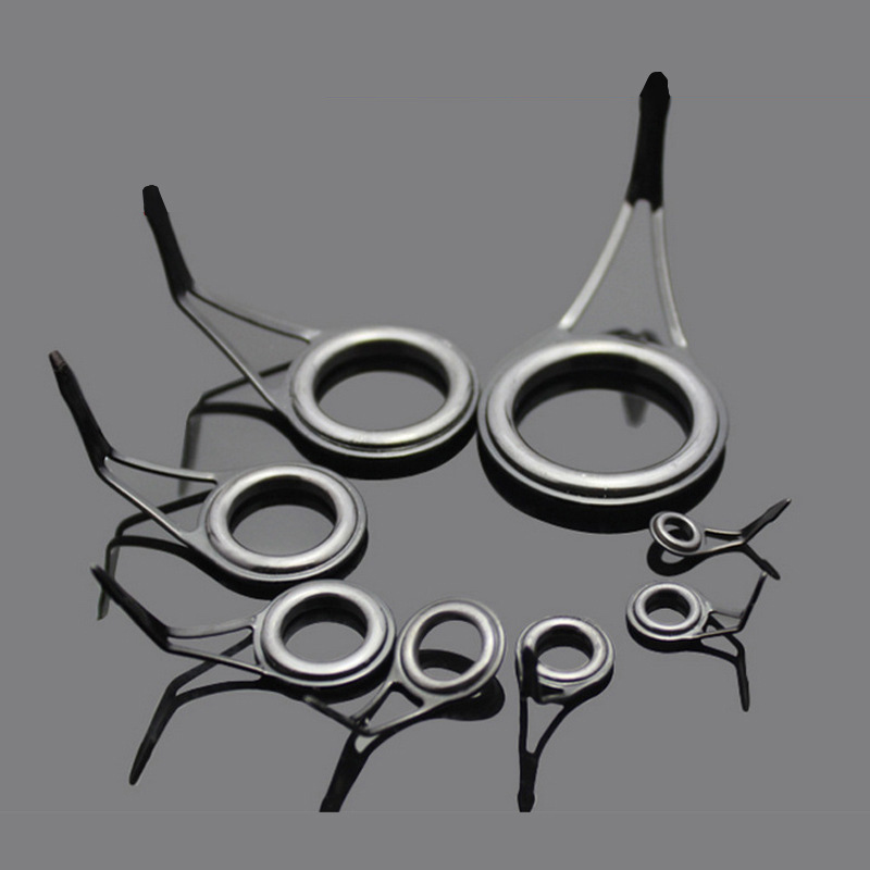 8 pezzi di anelli guida per ca - Fishing Rod Guide Replacement recensione e prezzo