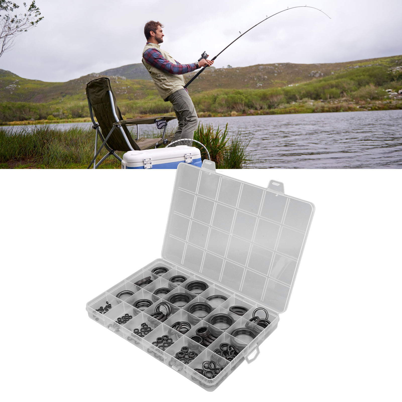 Kit di riparazione guida per c - Fishing Rod Guide Replacement recensione e prezzo