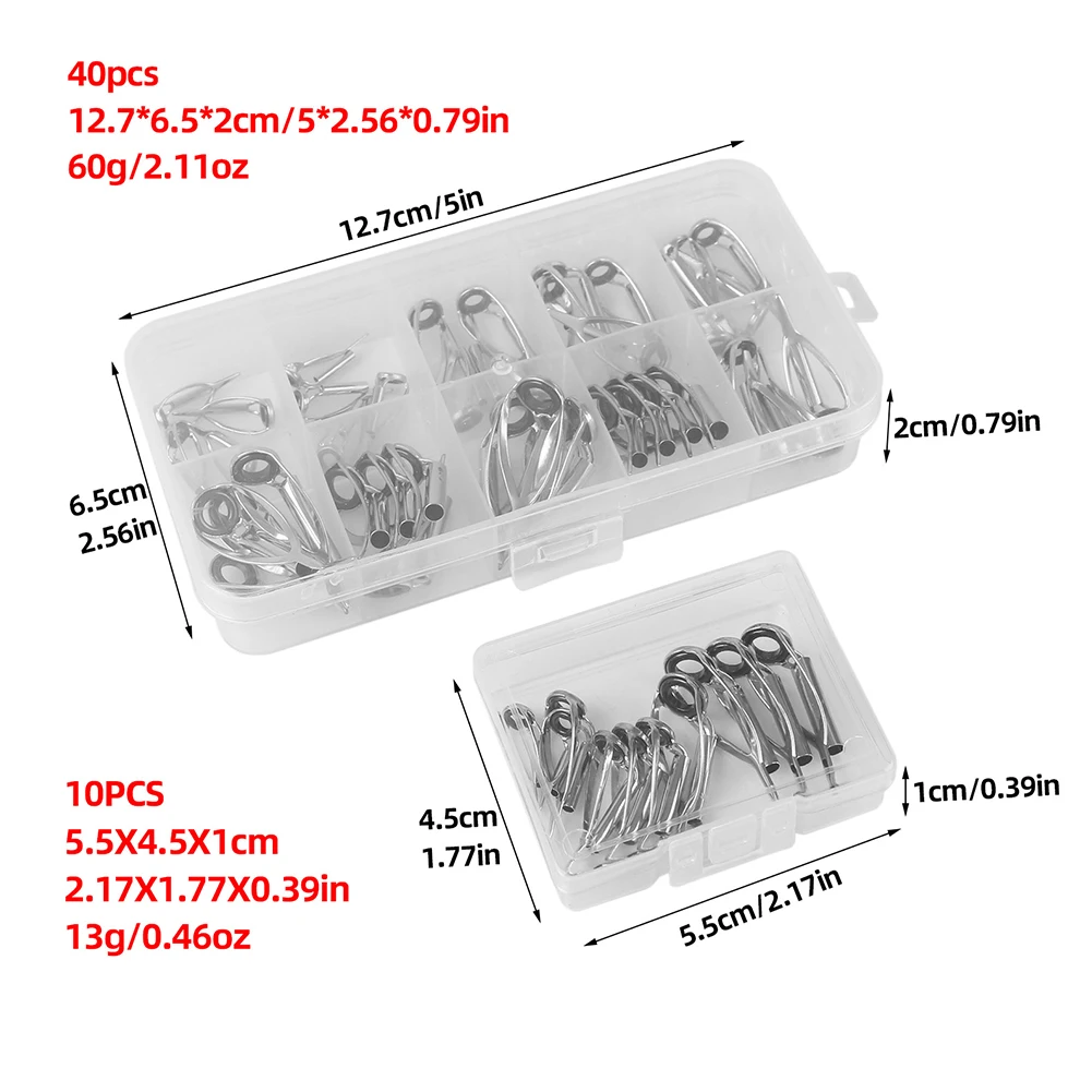 Kit di riparazione per punte d - Fishing Rod Guide Replacement recensione e prezzo